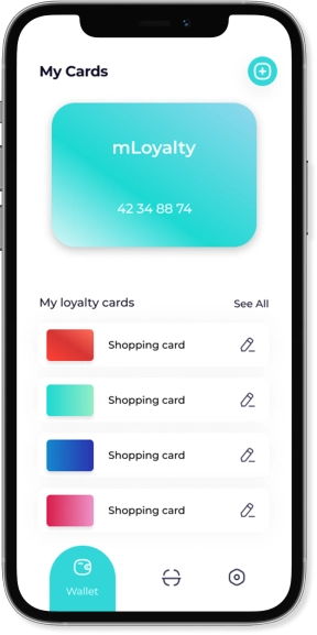 Image of adding card to mloyalty